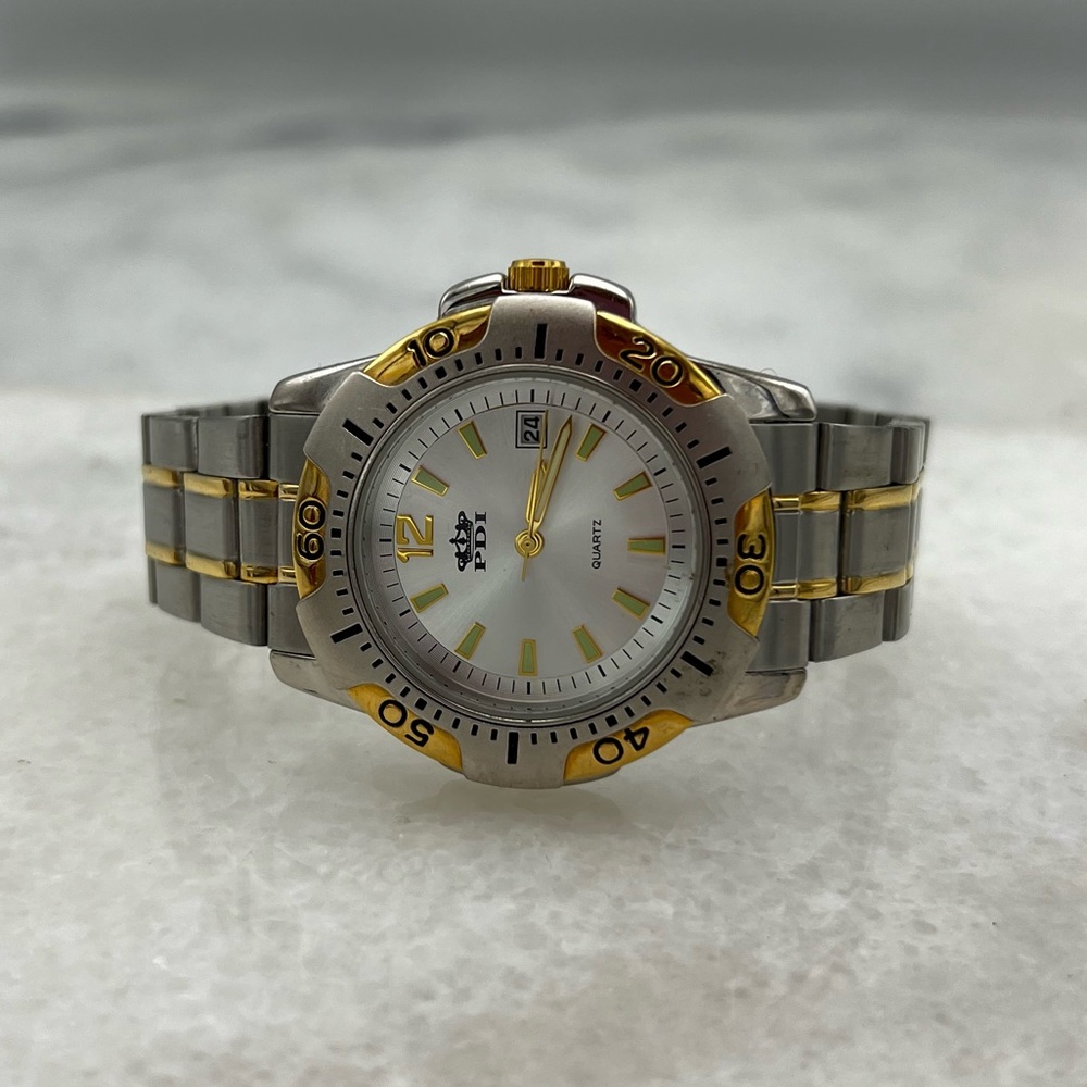PDI Gold & Silver Watch